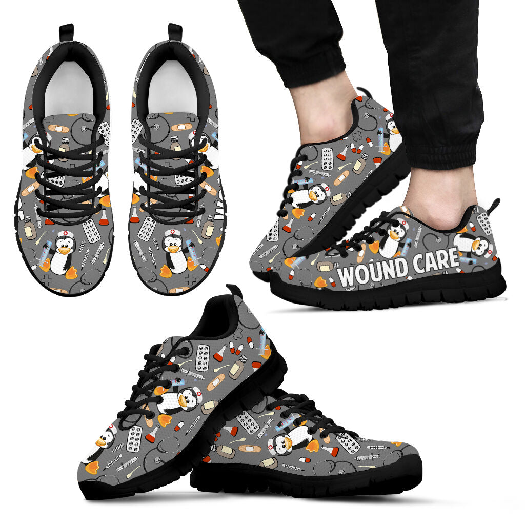 Wound Care Penguin Nurse Sneaker Fashion Shoes Comfortable Running Walking Lightweight Casual Shoes