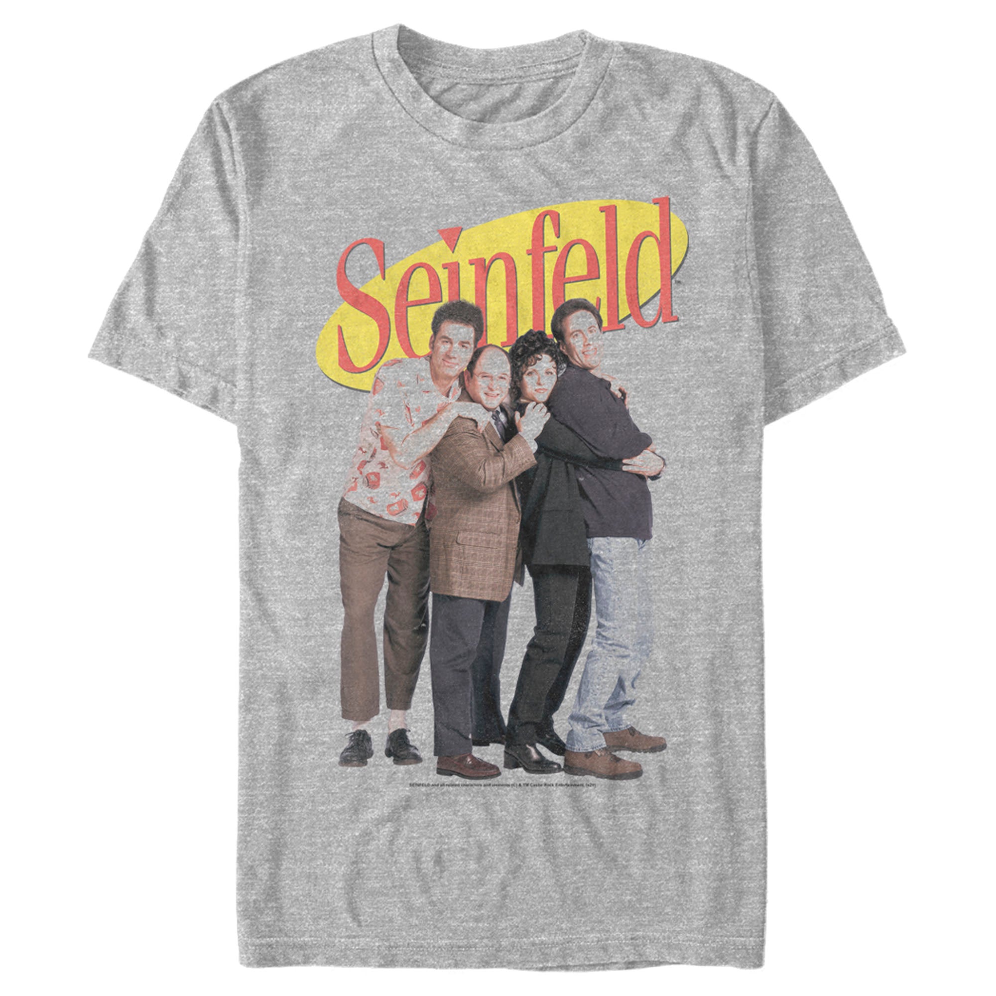 Seinfeld Men’S Classic Group Photo  T-Shirt