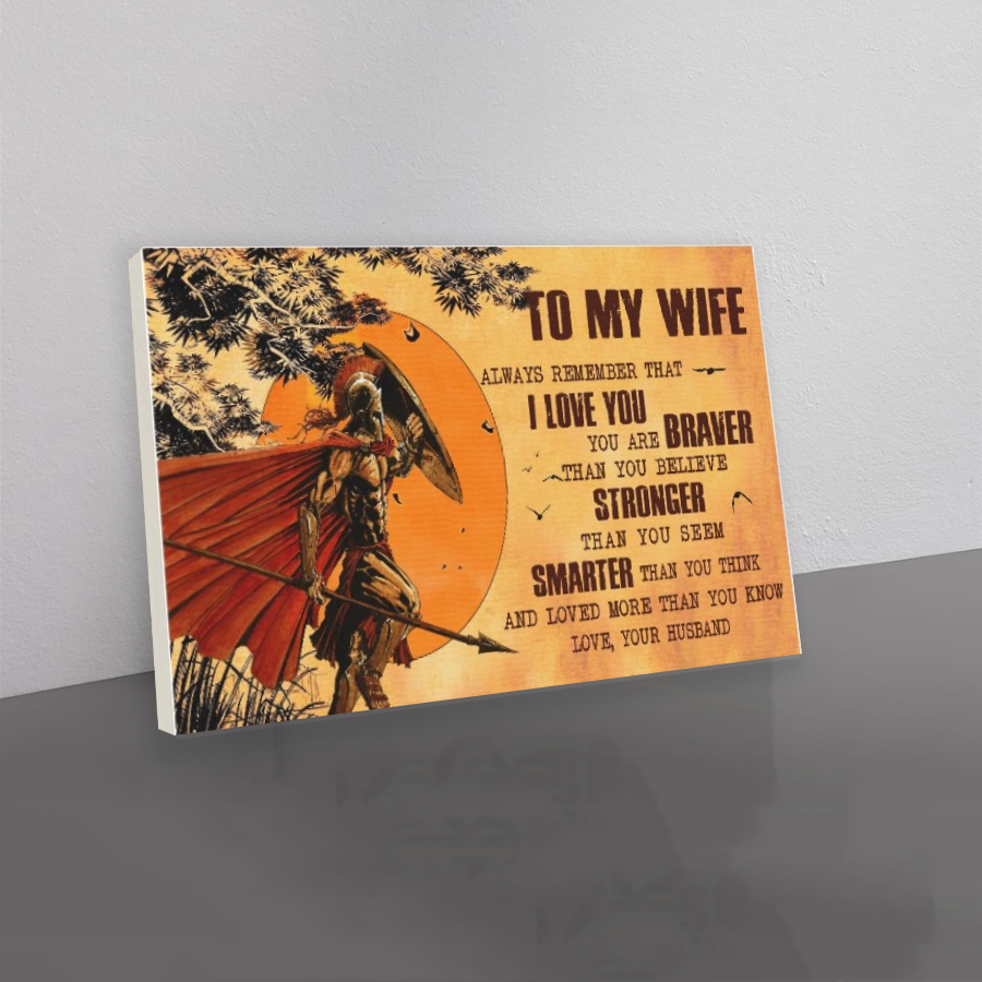 spartan canvas husband to wife brver than you believe stronger than you seem