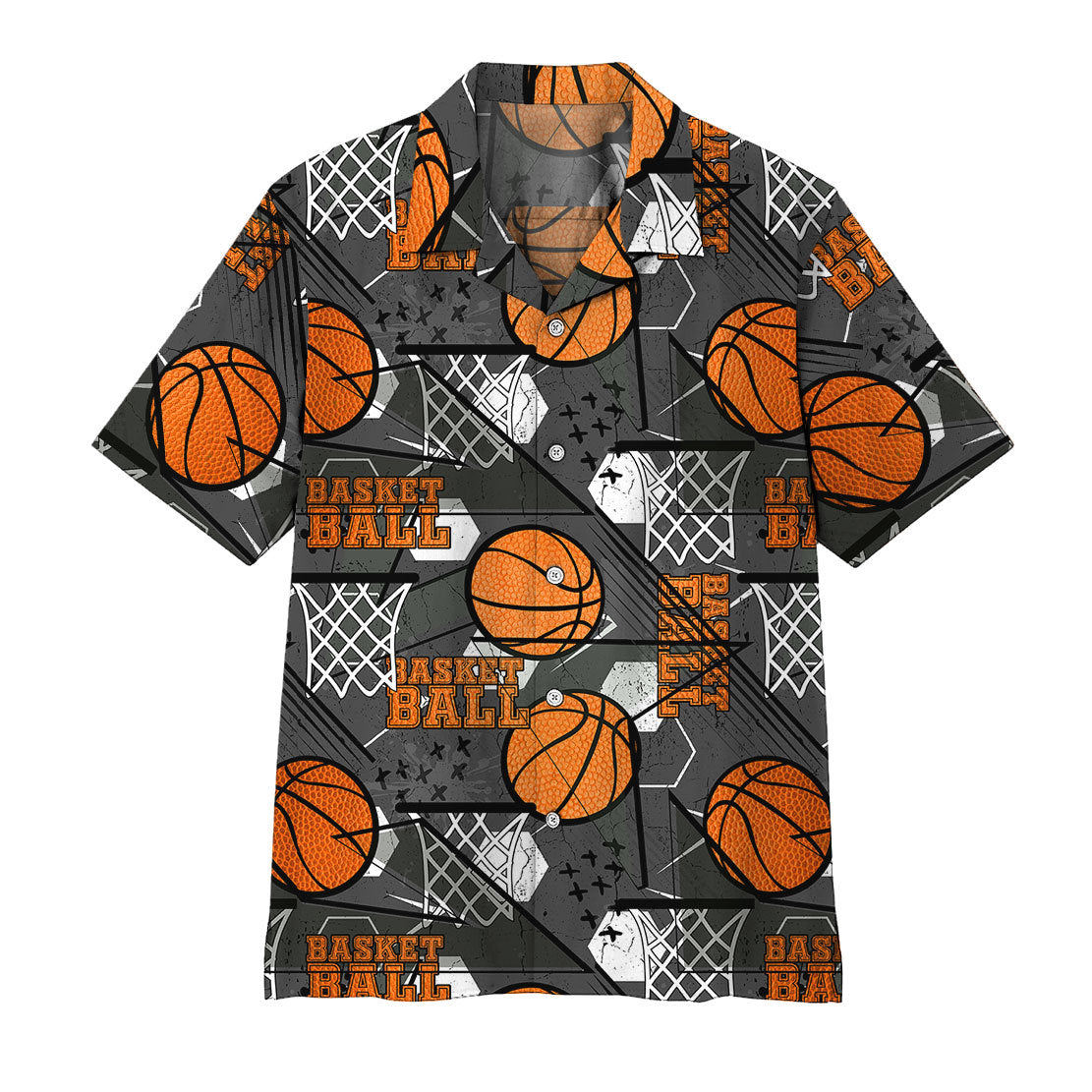 Gearhumans Basketball Hawaiian Shirt Ha75720