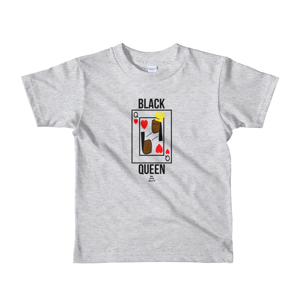 Black Queen Card – Toddlers T-shirt