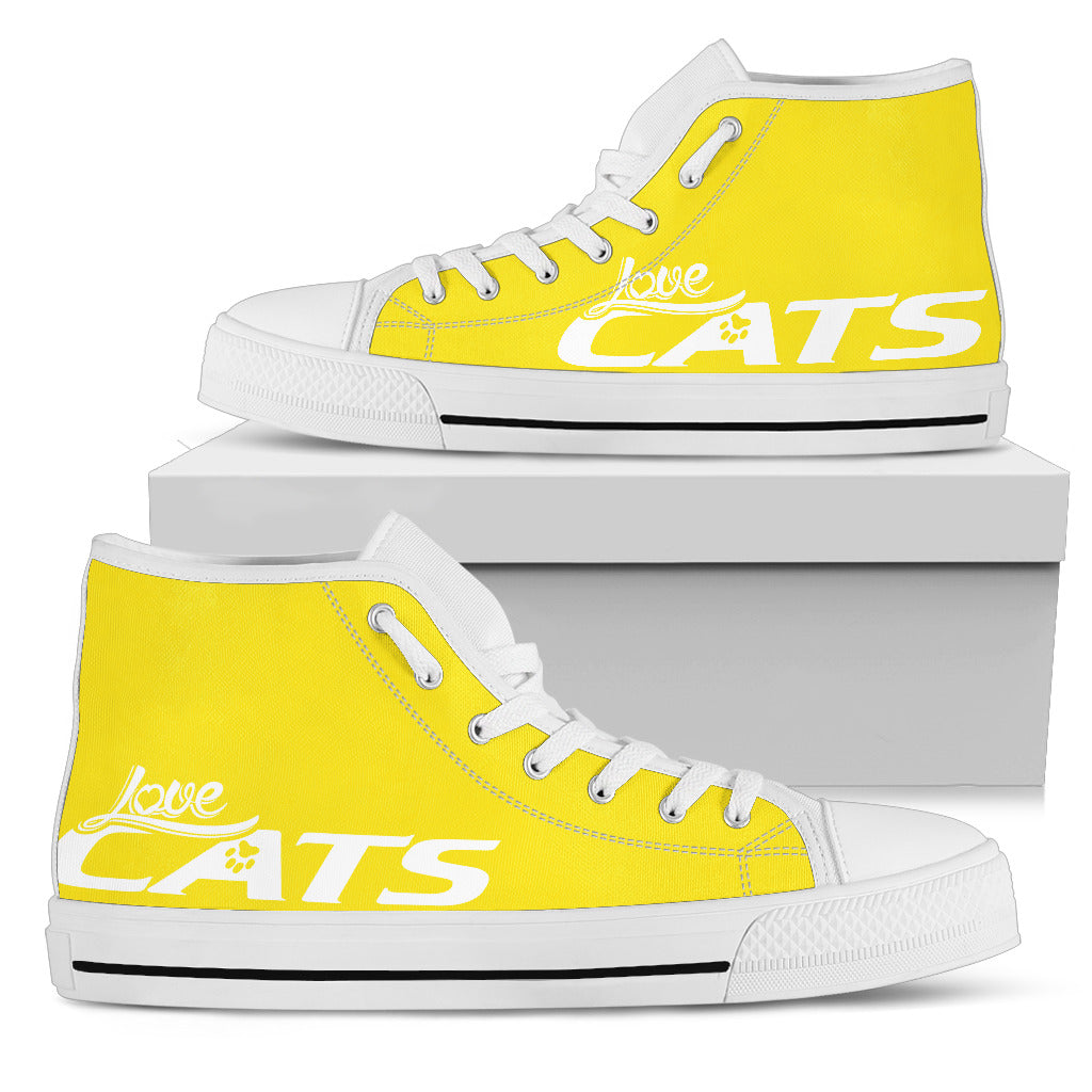 Love Cats Shoes (Yellow)