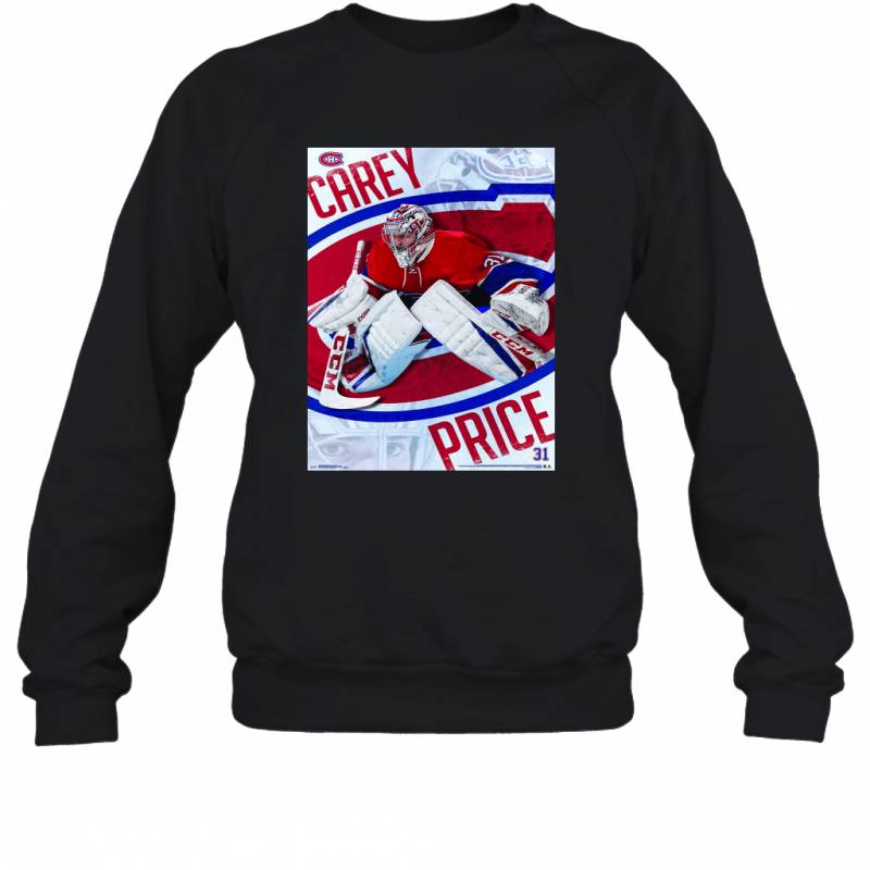 International Wall Poster Montreal Canadiens Carey Price Sweatshirt