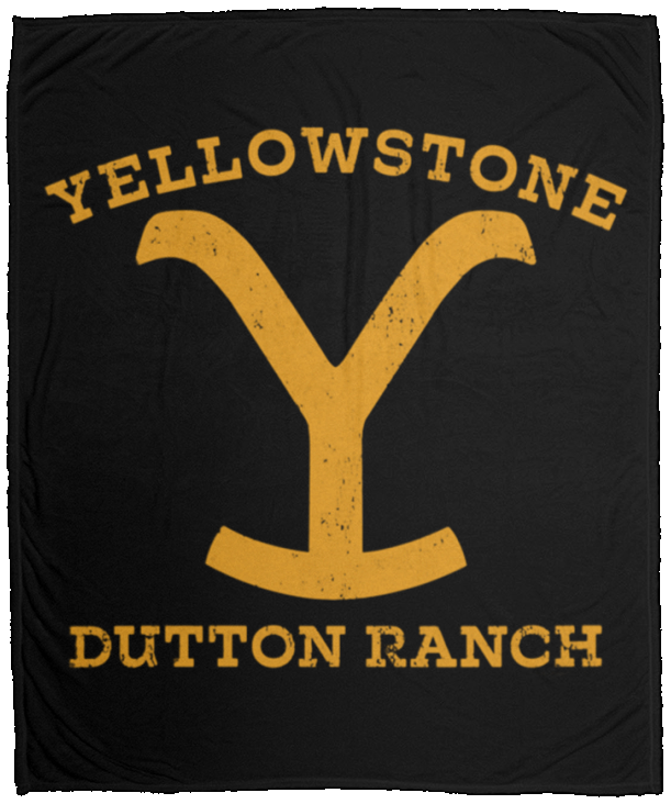 Yellowstone Dutton Ranch Blanket 50X60 Fleece Blanket