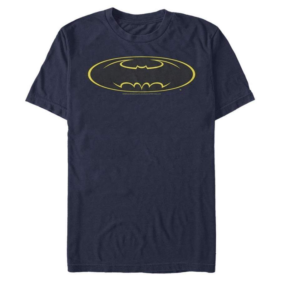 Vintage Bat Logo – DC Comics: Batman Navy T-Shirt