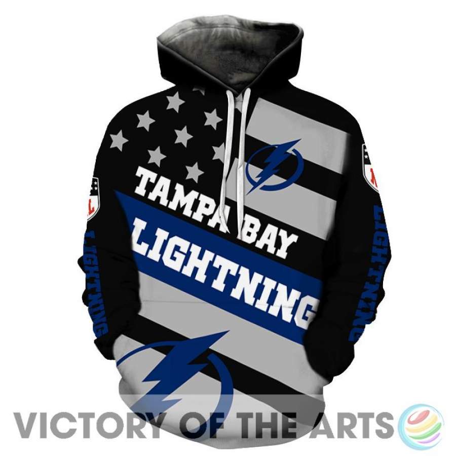 Proud Of American Stars Tampa Bay Lightning Hoodie