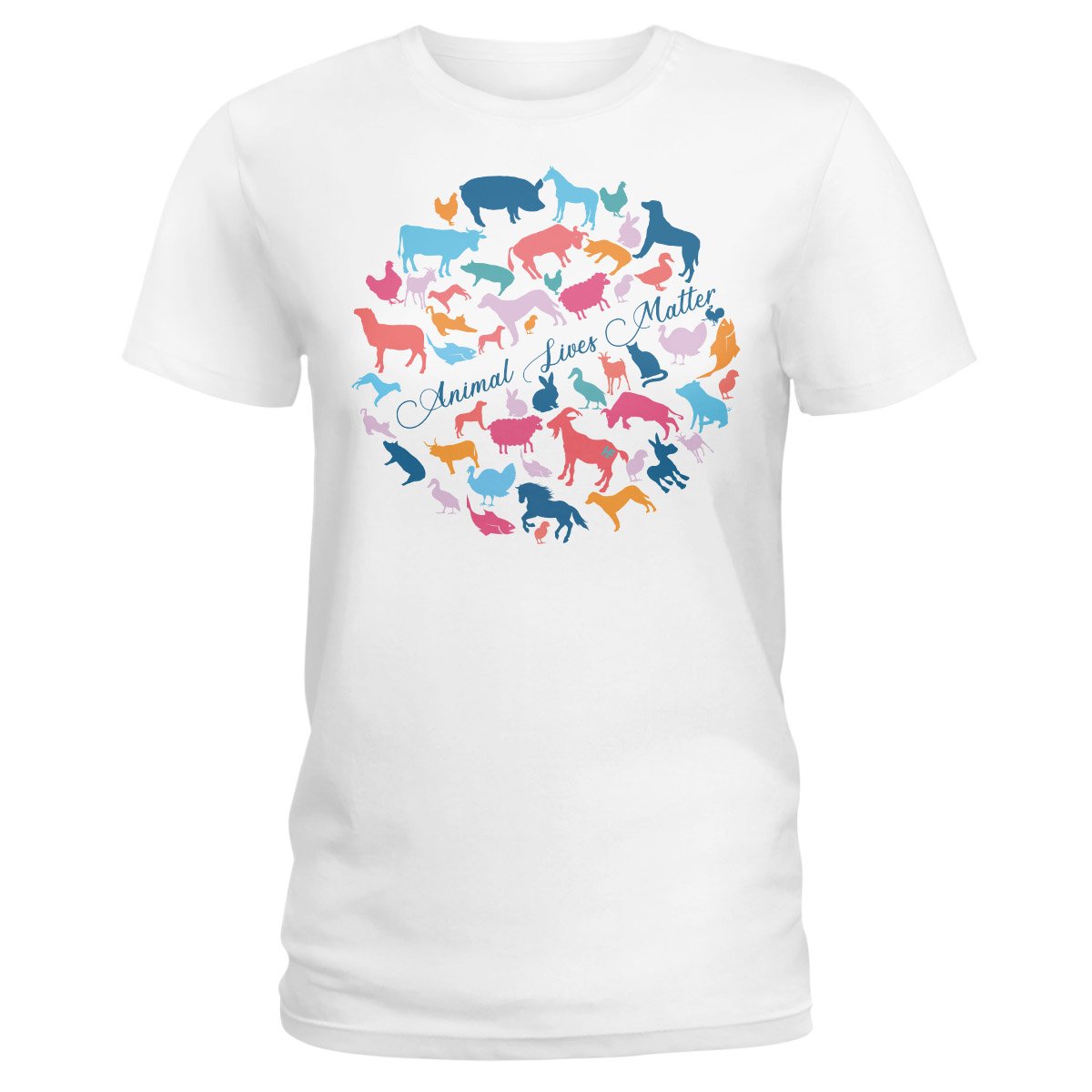 Animal Lives Matter Ez23 2611 Ladies T-Shirt