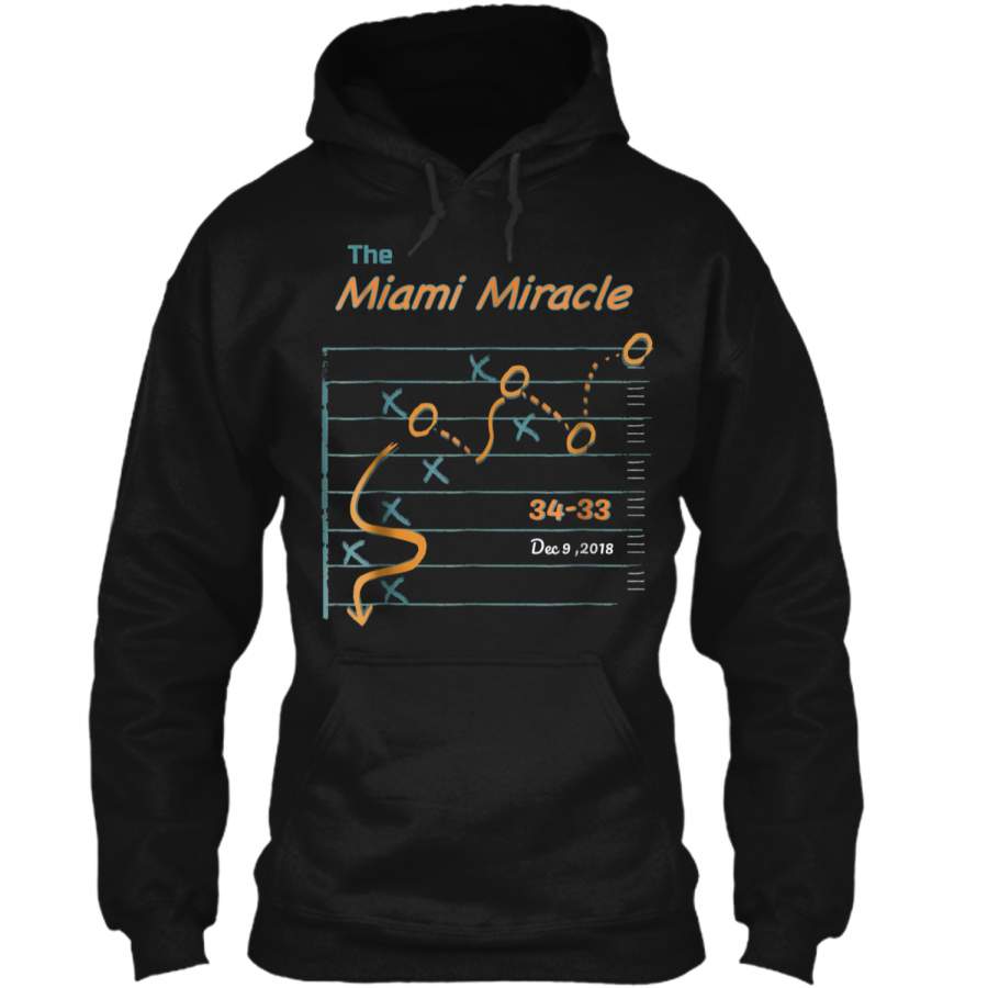 the Miami Miracle Pullover Hoodie 8 oz