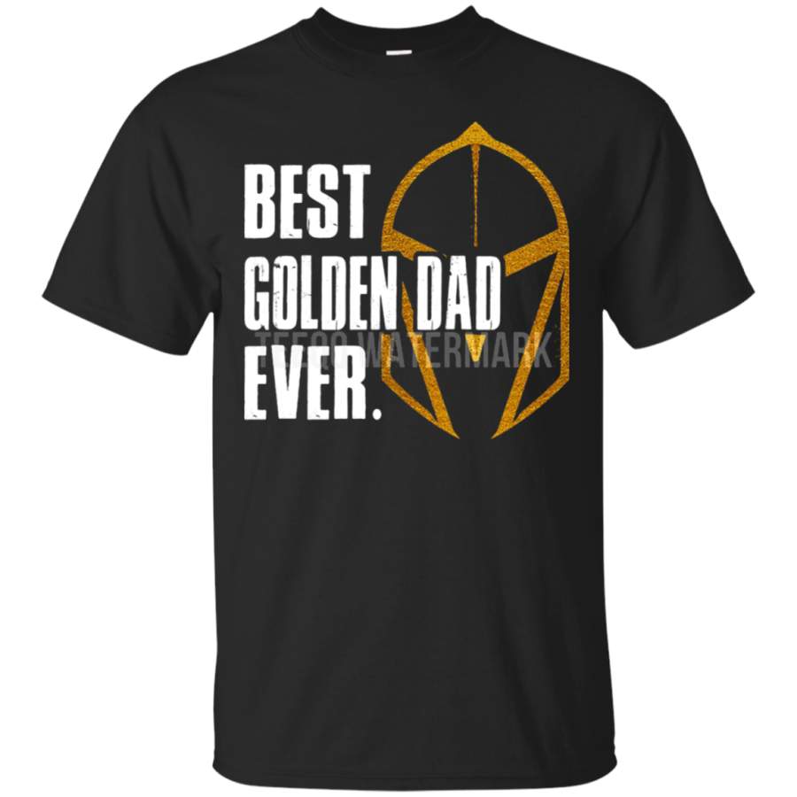 AGR Best Golden Dad Ever Vegas Golden Knights Father’s Day T-Shirt