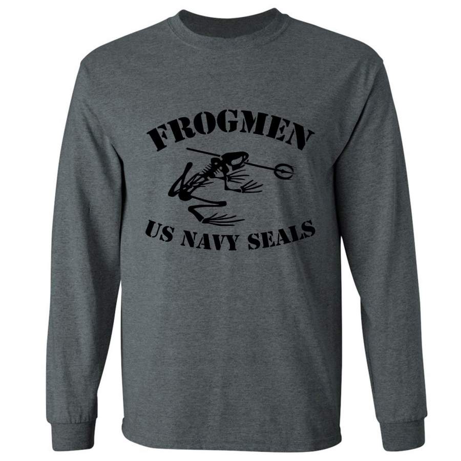 FROGMEN US NAVY SEALS Adult Long Sleeve T-shirt