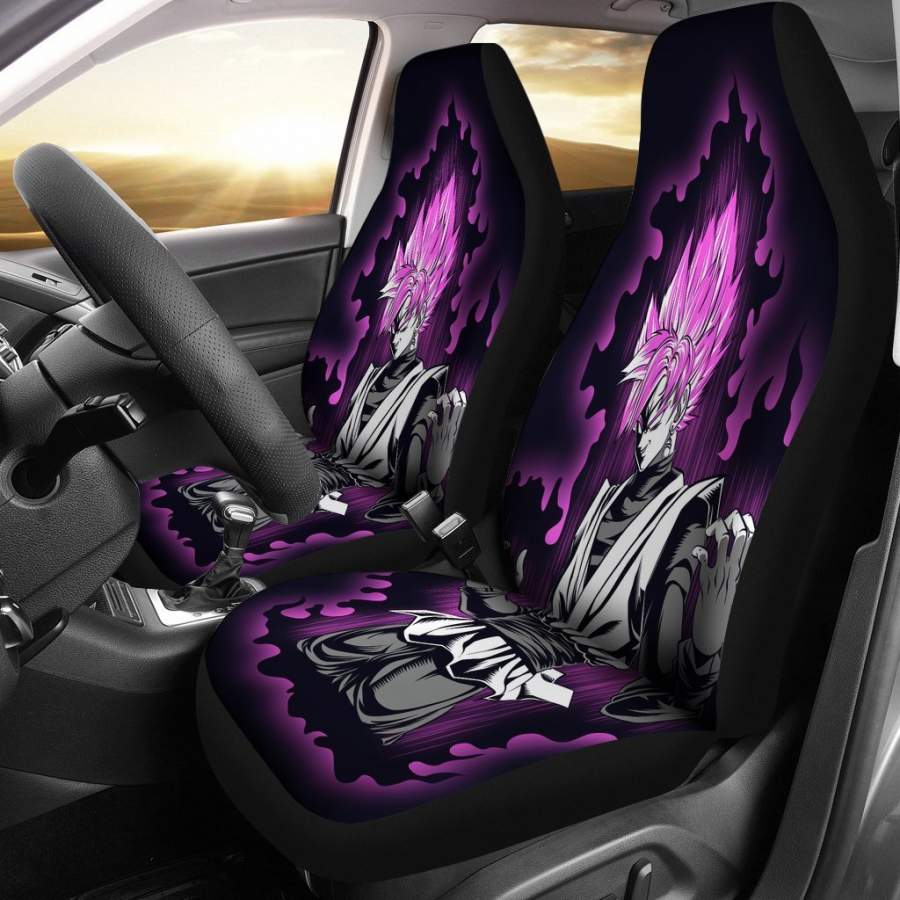 Goku Super Saiyan Rose Dragon Ball Car Seat Covers