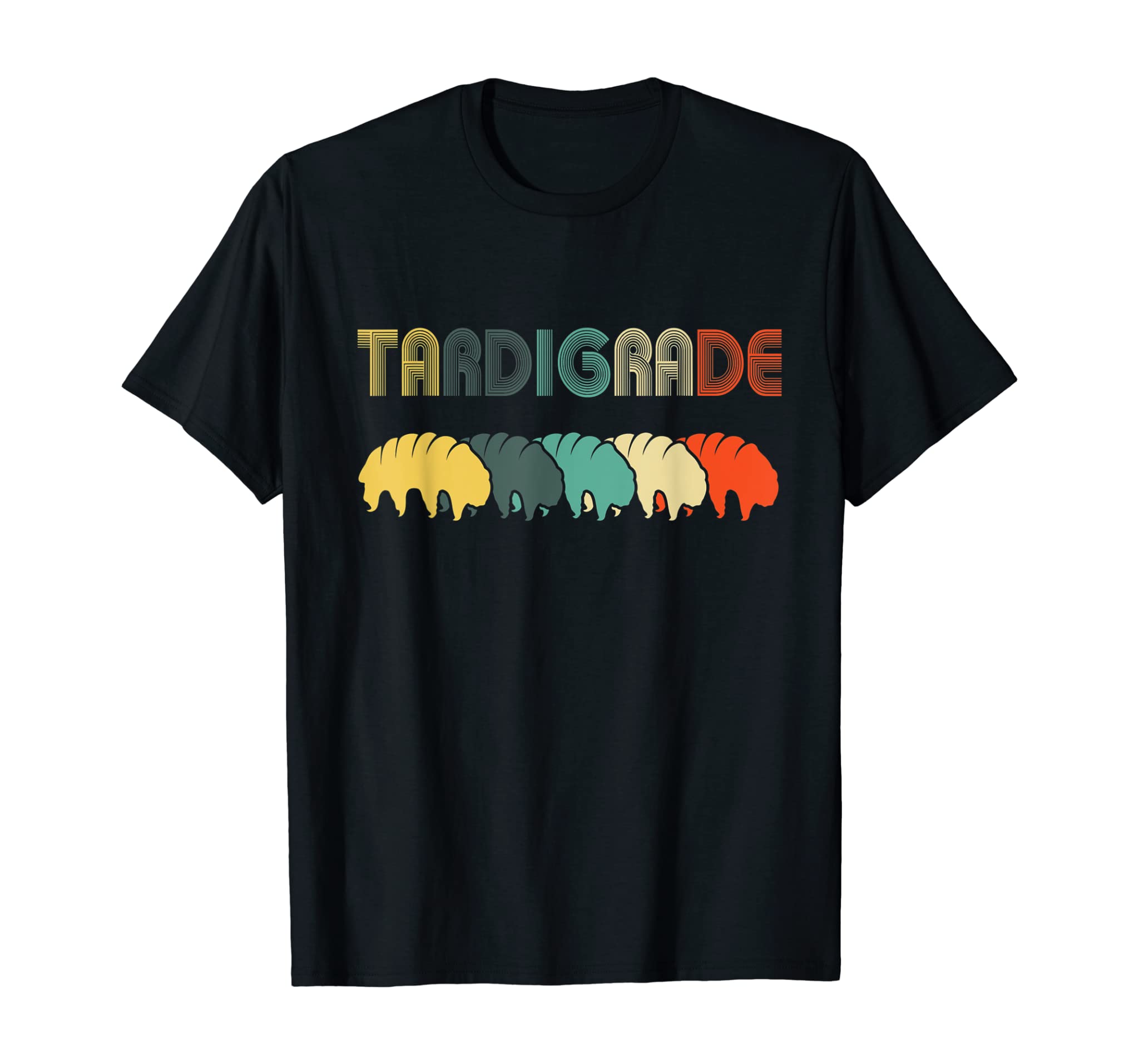 Tardigrade Vintage Retro Style T Shirts Water Bear Science G