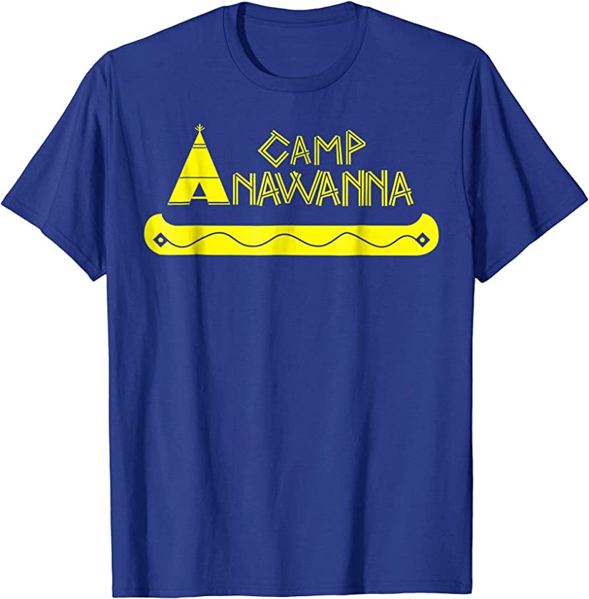 Camp Anawanna Distressed Vintage Logo T-shirt