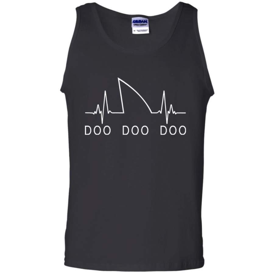 Shark Heartbeat for Shark Lovers – Shark doo doo doo Tank Top