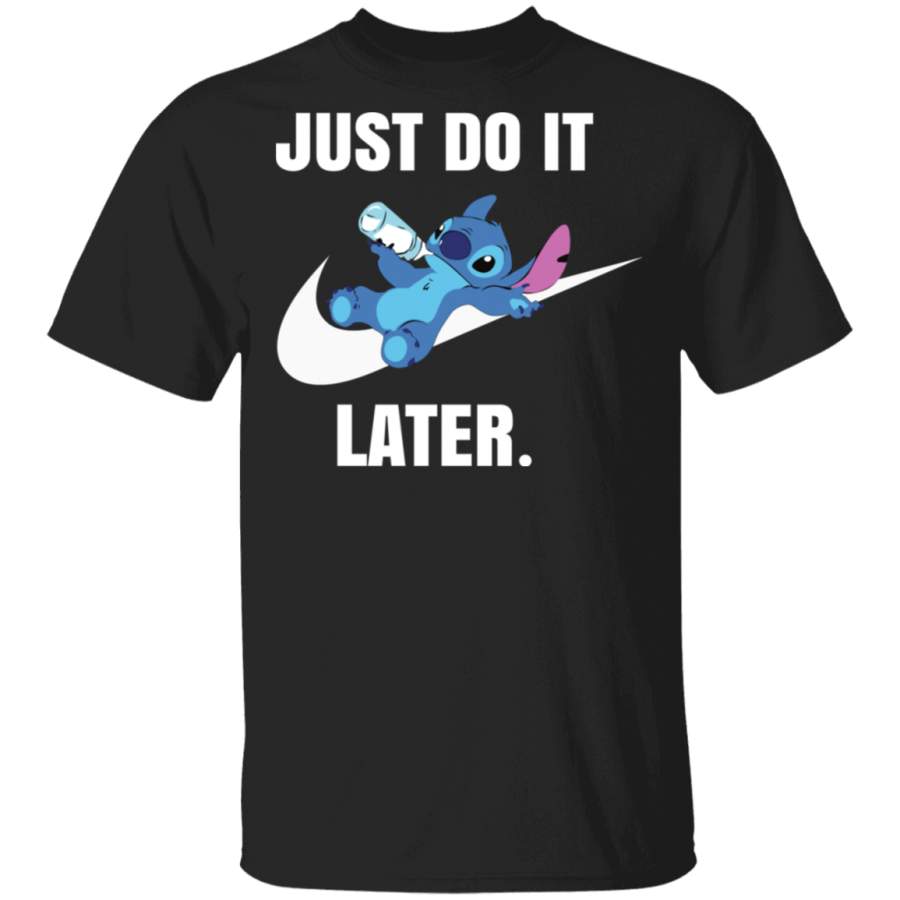 Stitch Just Do It Later Shirt