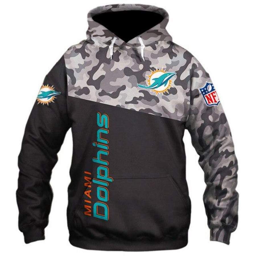 Miami Dolphins 3D Hoodie