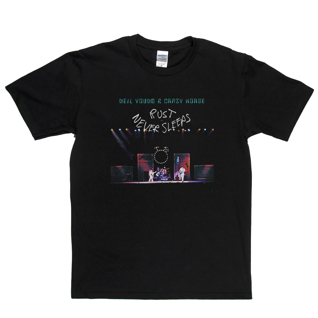 Neil Young And Crazy Horse Rust Never Sleeps T-Shirt