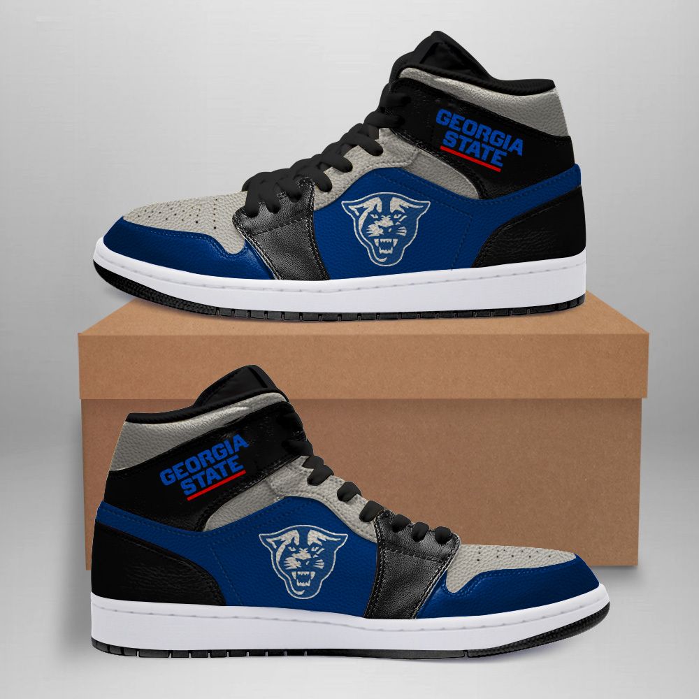 Georgia State Panthers Black Air Jordan Sneakers Shoes