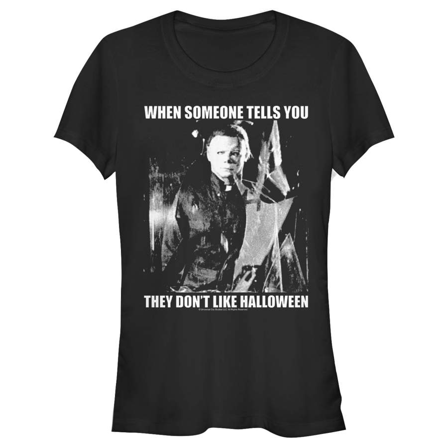 Halloween Junior’s II Michael Myers Love It or Else  T Shirt