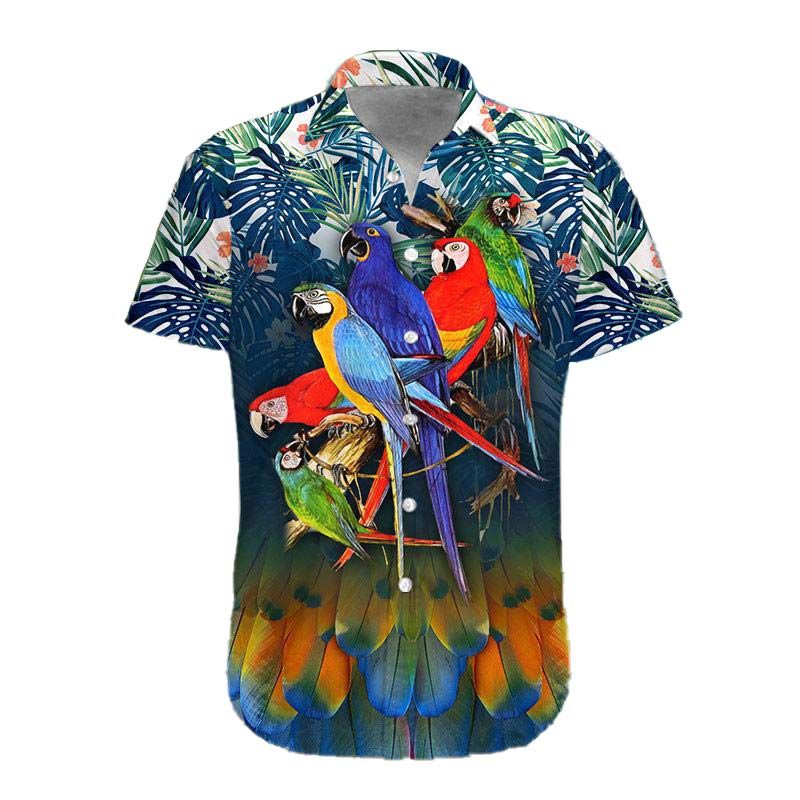 Parrot Hawaiian Shirt Ha52059