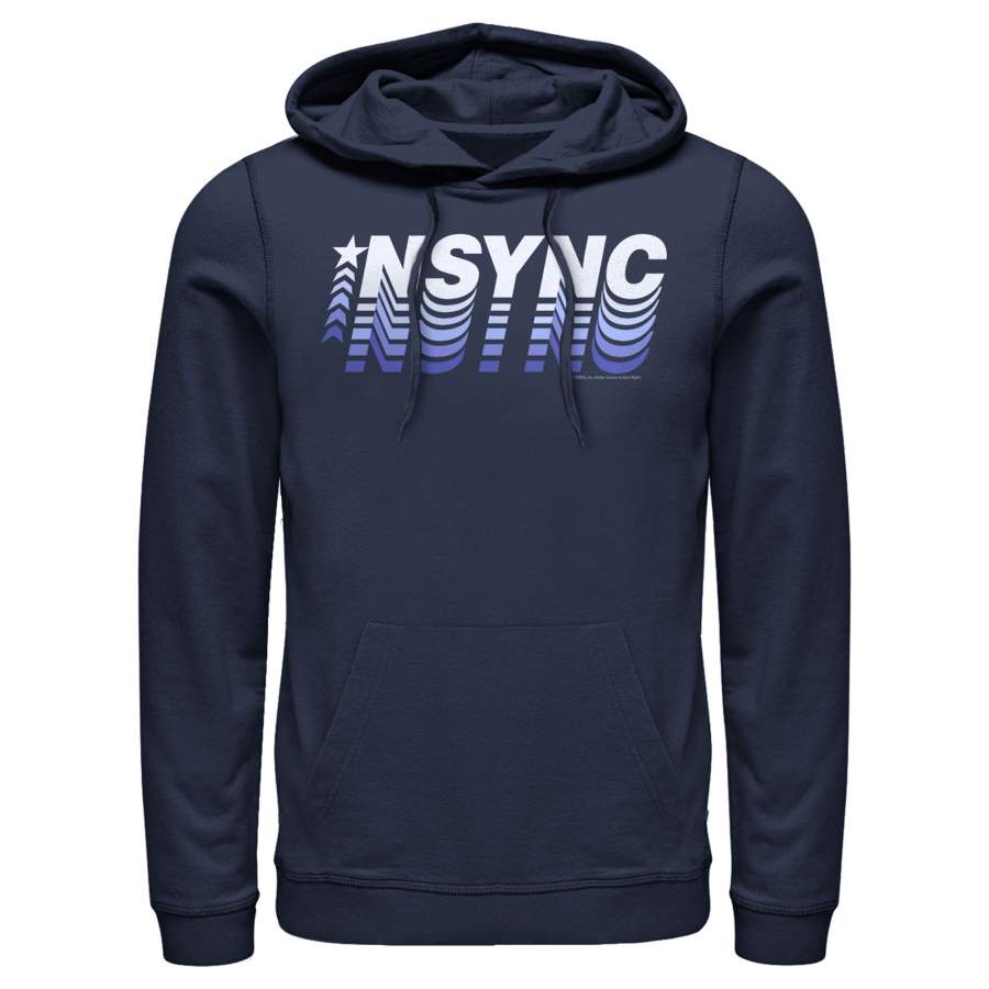 NSYNC Men’s Retro Fade  Lightweight Hoodie