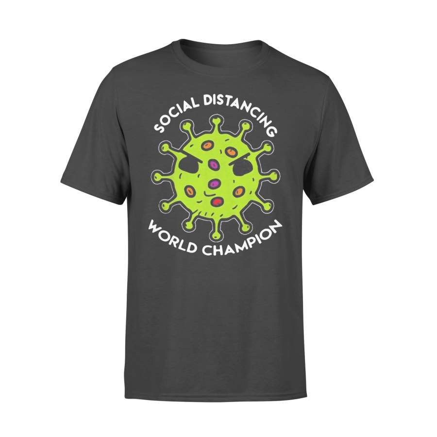 Virus Social Distancing World Champion Shirt