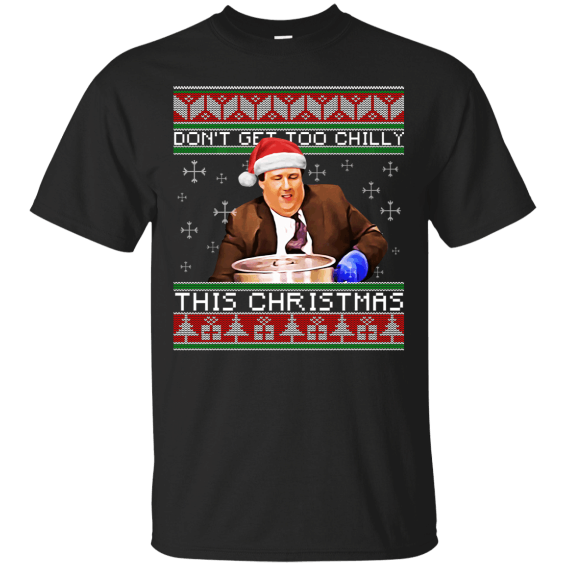 Kevin Malone Dont Get Too Chilly This Christmas Ugly Sweater