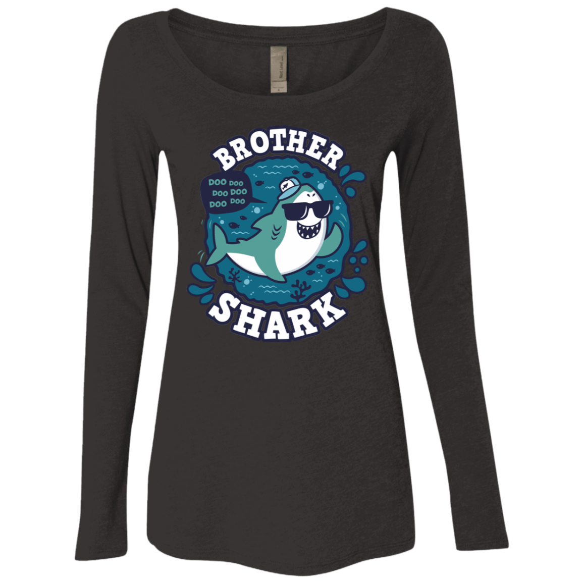 Shark Family Trazo – Brother Women’S Triblend Long Sleeve Shirt