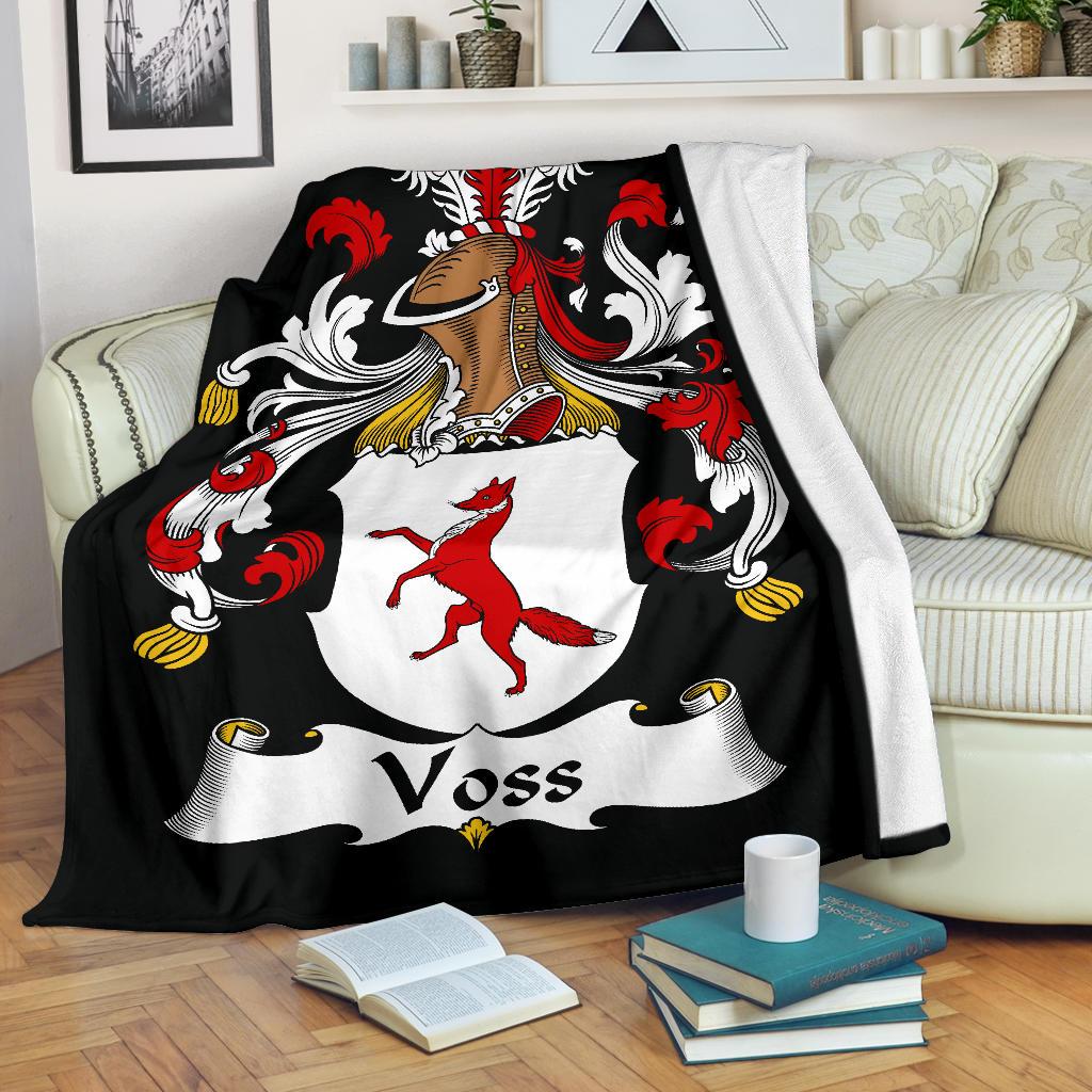 Voss Germany Blanket – German Family Crest A7