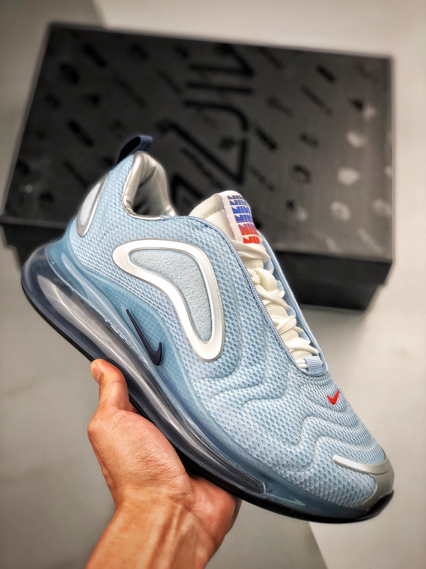 Nike Air Max 720 Celestine BlueRacer Blue-Metallic Silver-Team Orange 5339730