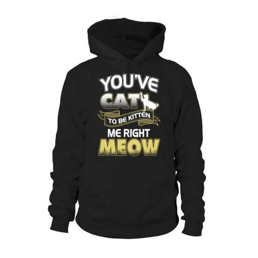 Cat – You have cat to be kitten me right meow -Unisex Hoodie  – SSID2016