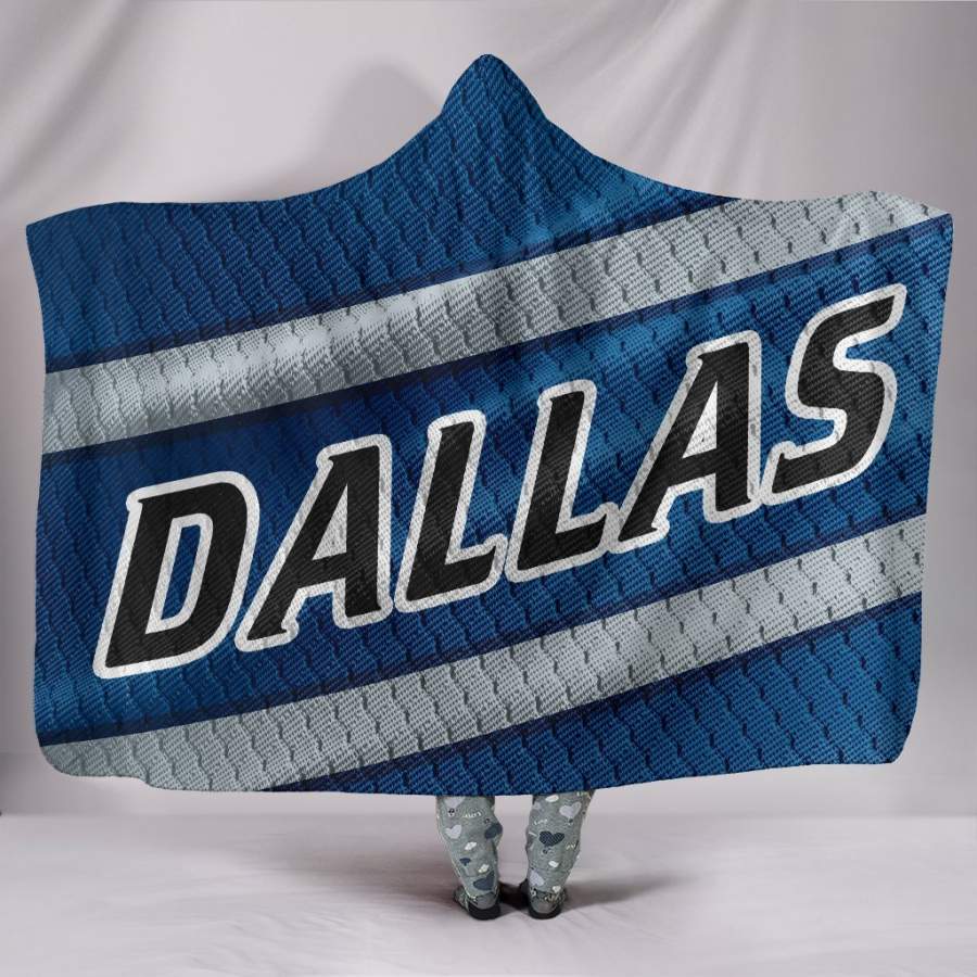 Dallas Mavericks Unofficial Basketball Jersey Hoodie Blanket