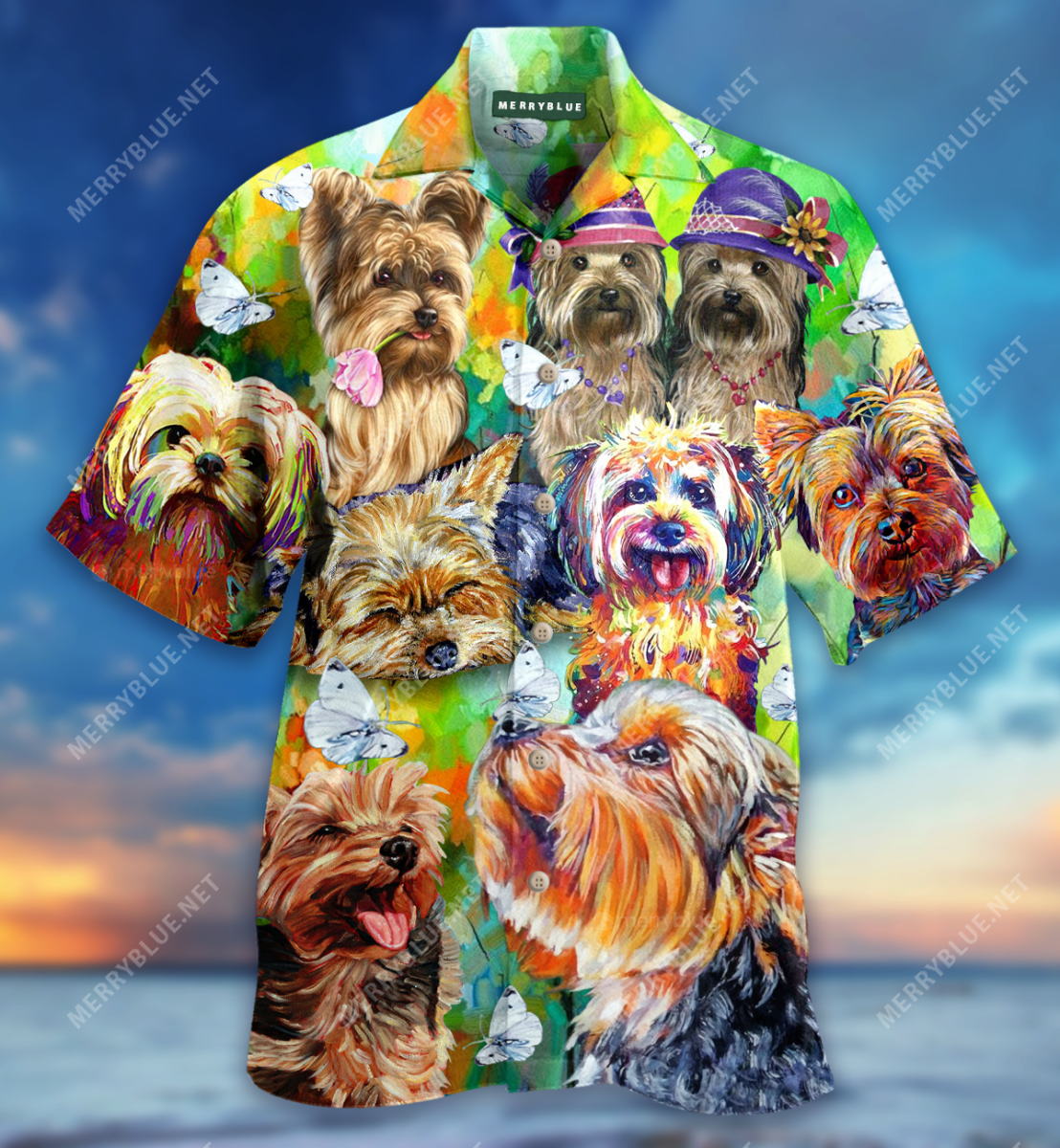 You Can Always Find Hope In A Yorkshire Terrier’S Eyes Unisex Hawaiian Shirt