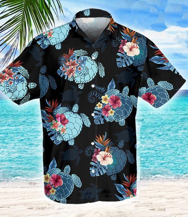 Felacia Cool Turtle Tropical Unisex Hawaii Aloha Ha59232