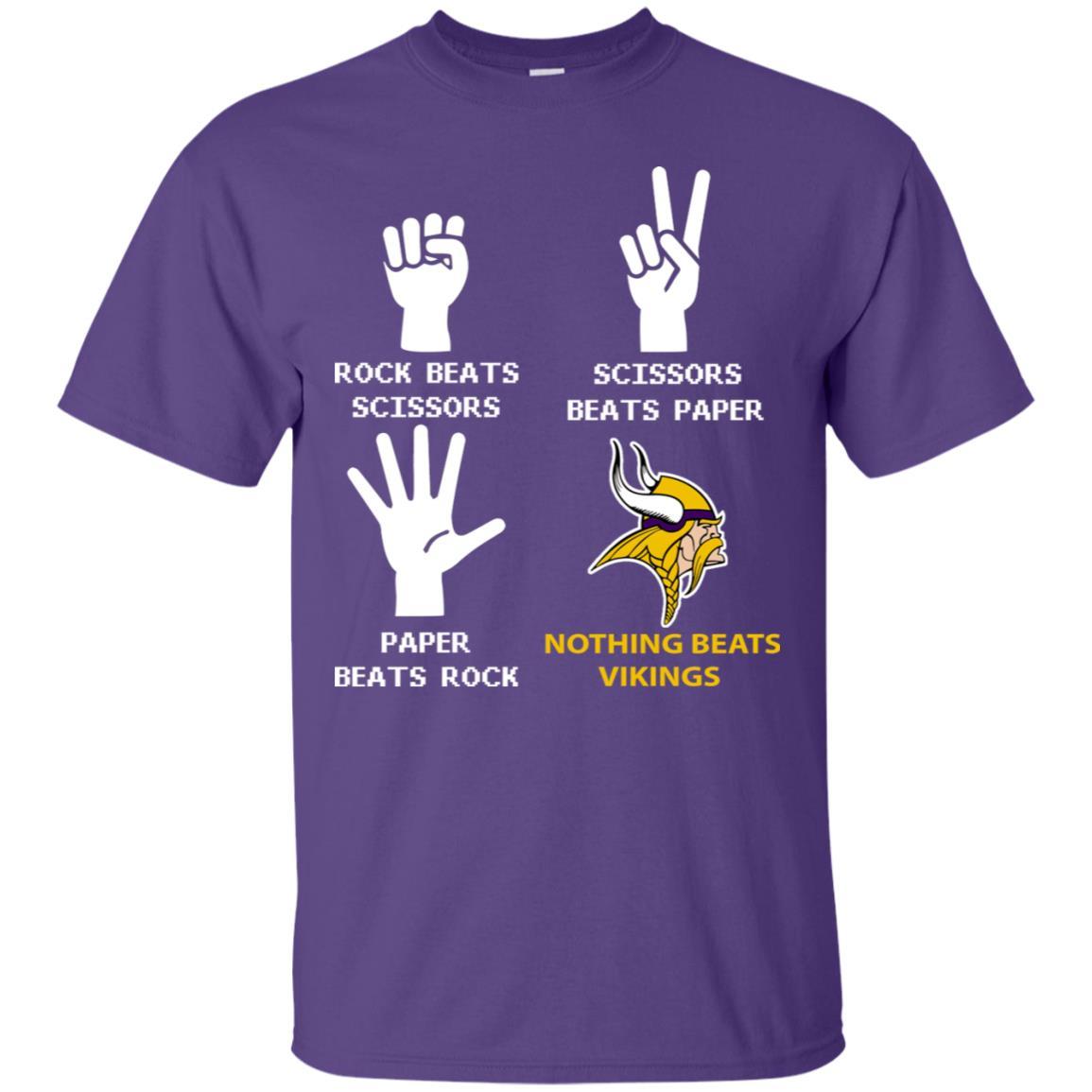 Nothing Beats Minnesota Vikings Tshirt For Fan