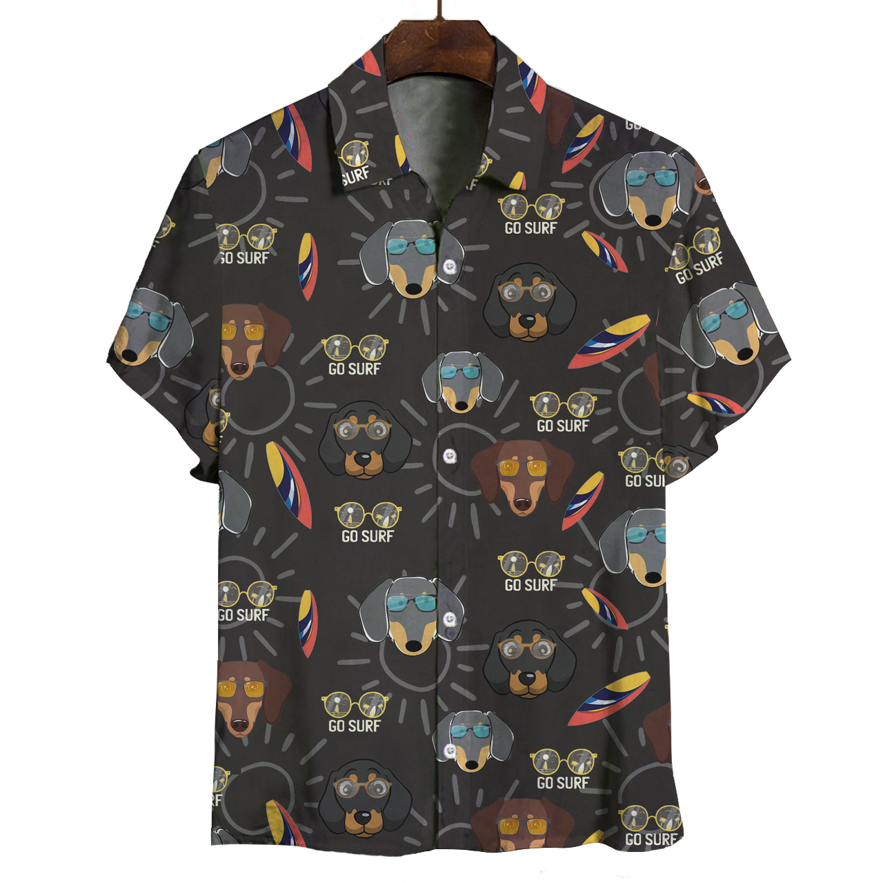 Aloha Hawaii Dachshund Shirt Ha45034