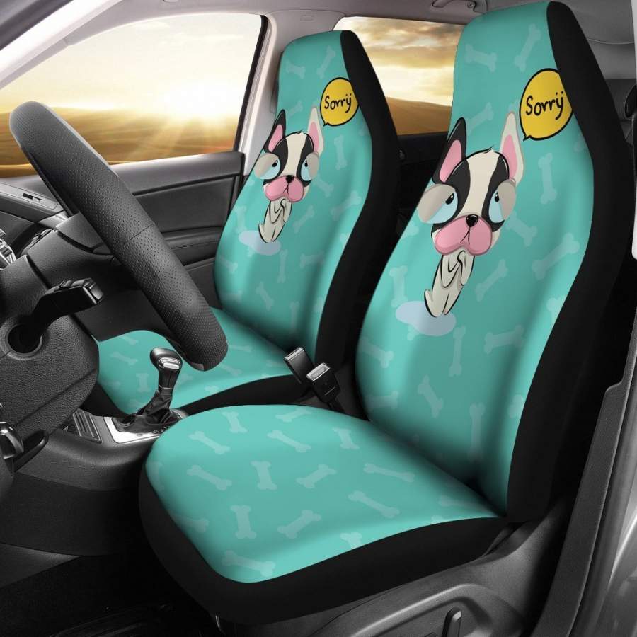 Sorry French Bulldog Car Seat Covers