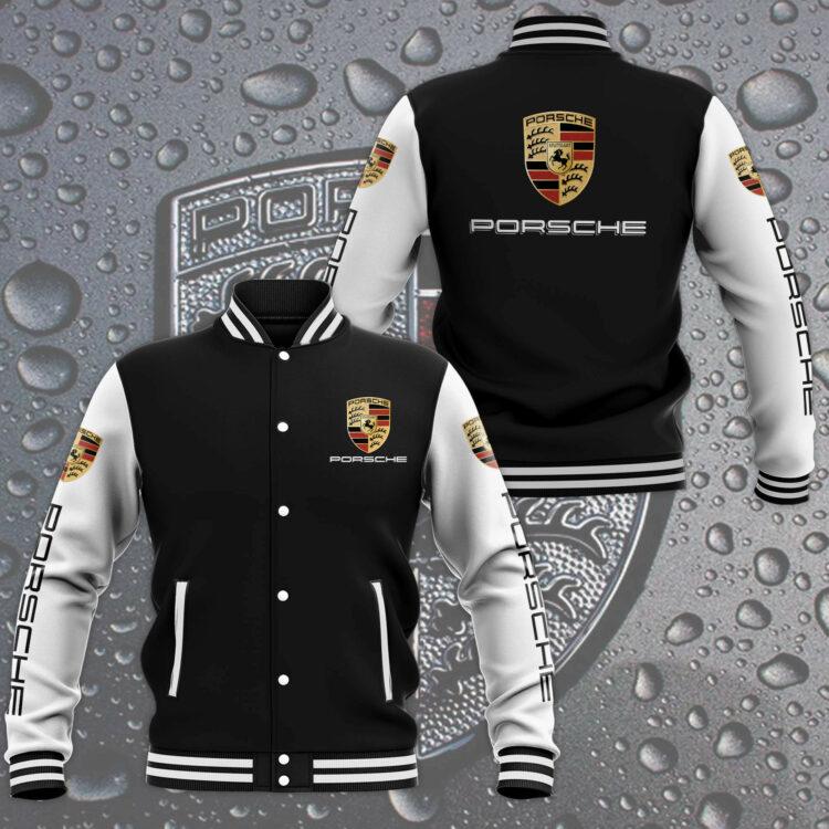 Porsche Varsity Baseball Jacket