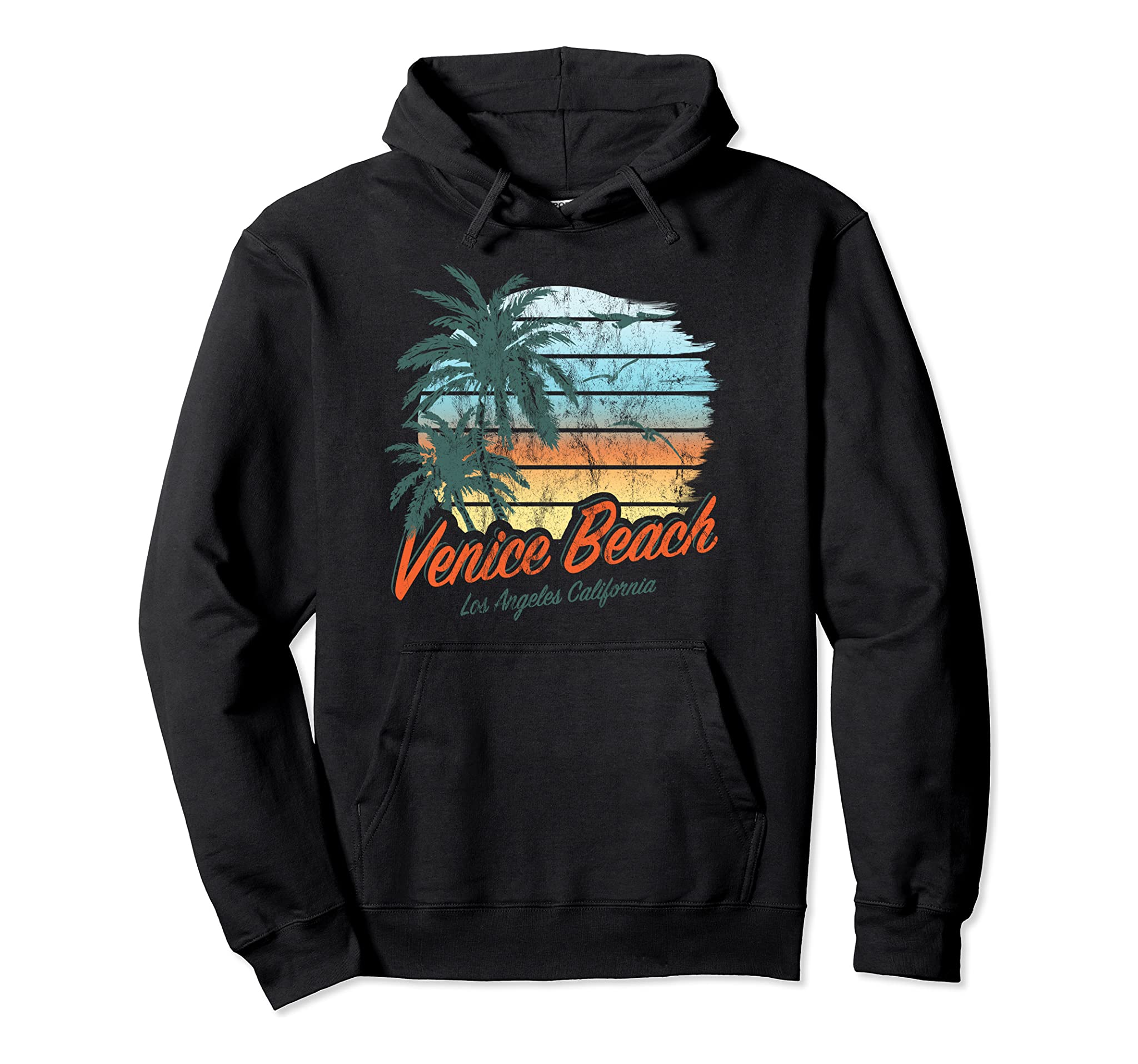 Venice Beach Los Angeles California USA Summer Vacation Pullover Hoodie