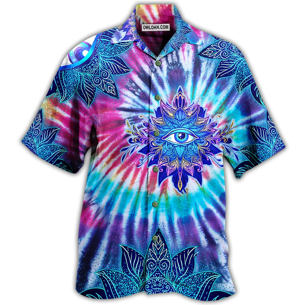 Yoga Eyes Love Mandala – Hawaiian Shirt  – Owl Ohh