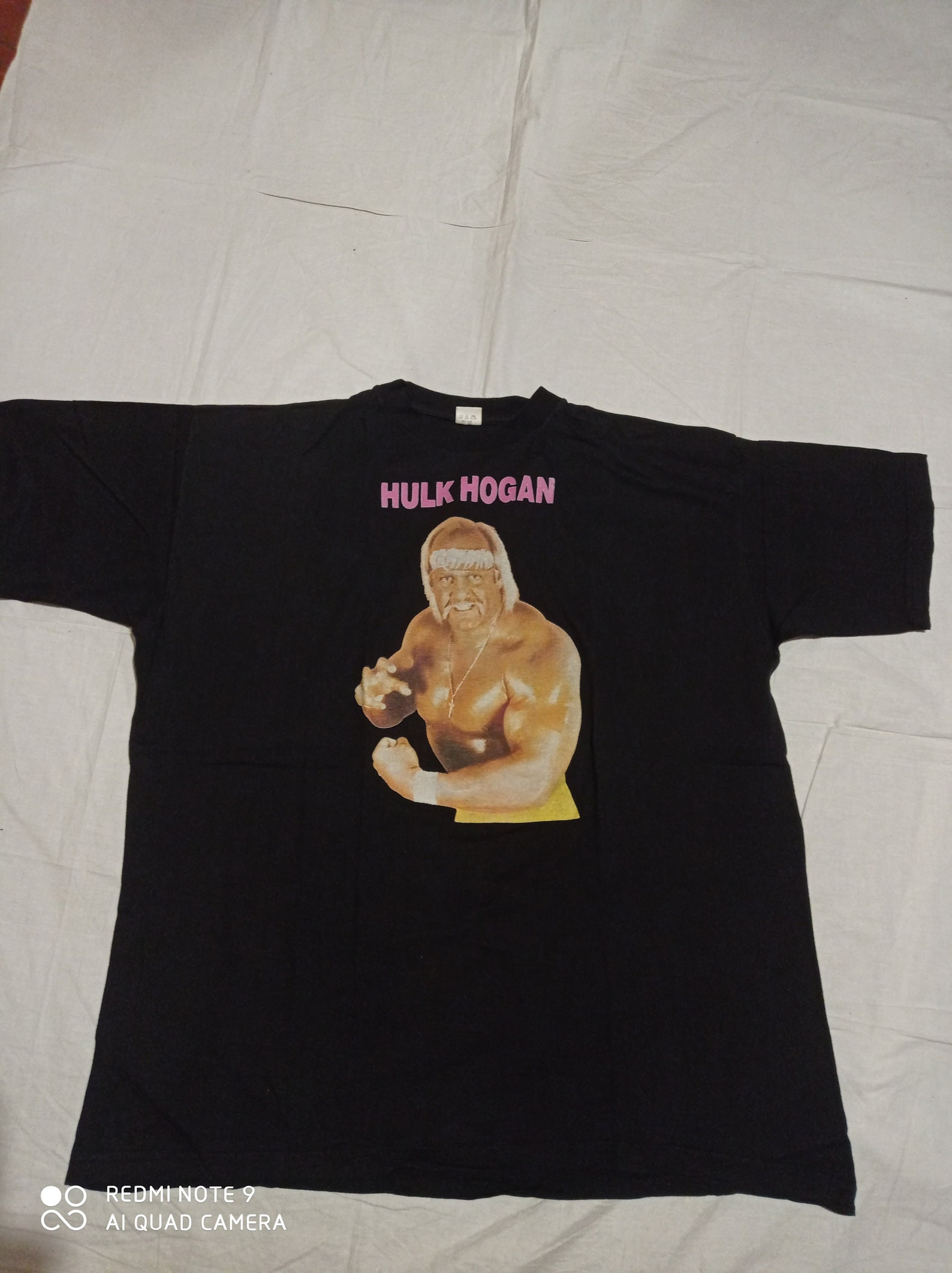 Vtg T Shirt Wwe Hulk Hogan