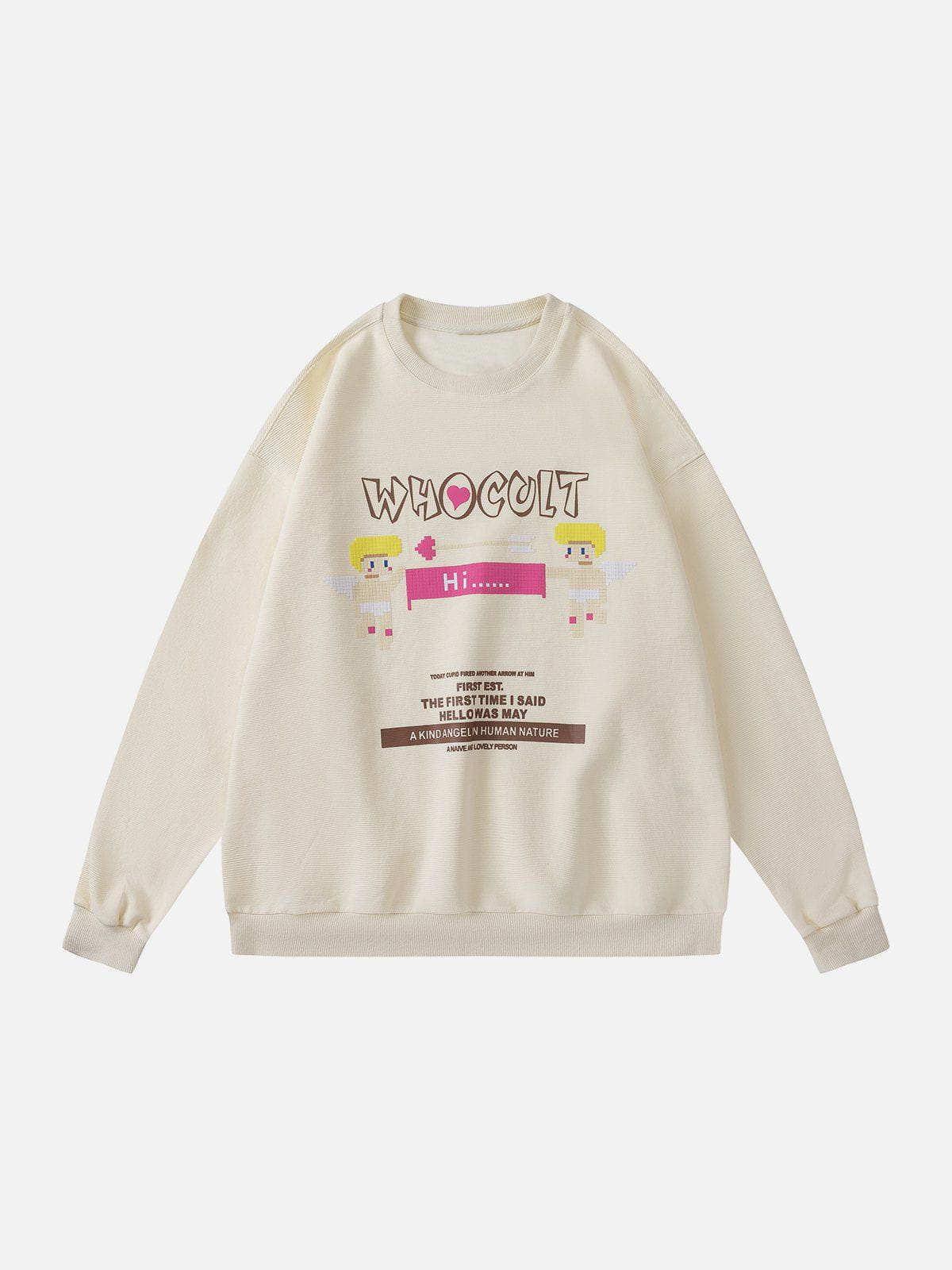 Talishko™ – Letter Printed Cute Sweatshirt