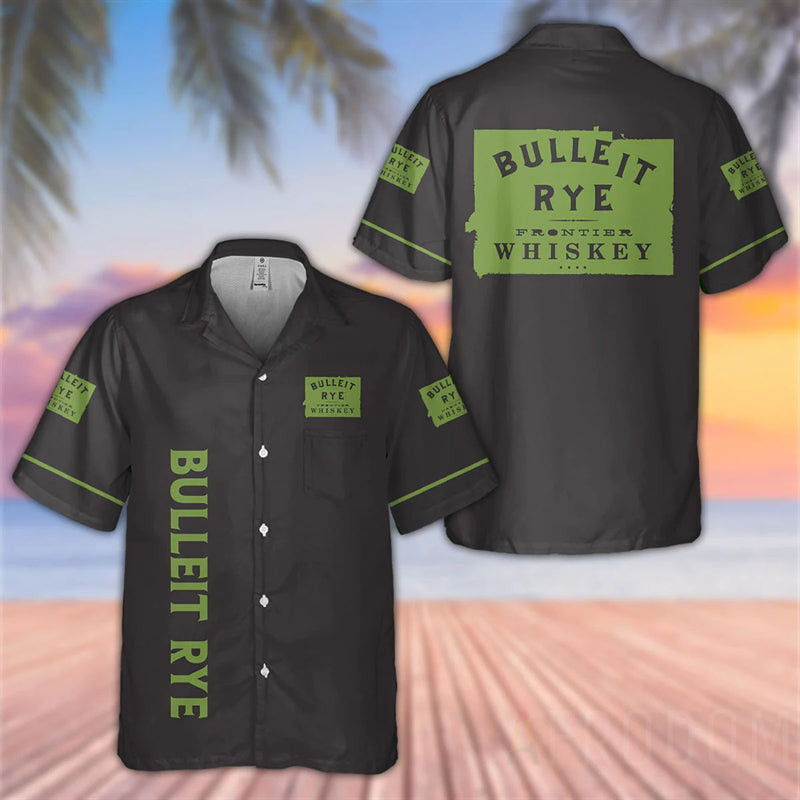 Basic Printed Bulleit Rye Whiskey Hawaii Shirts For Men And Women Ha98358