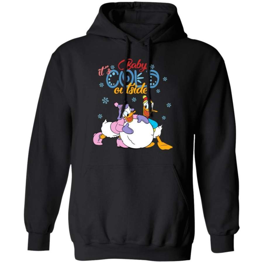 Xmas Donald Duck And Daisy Duck Hoodie Christmas Gift VA11