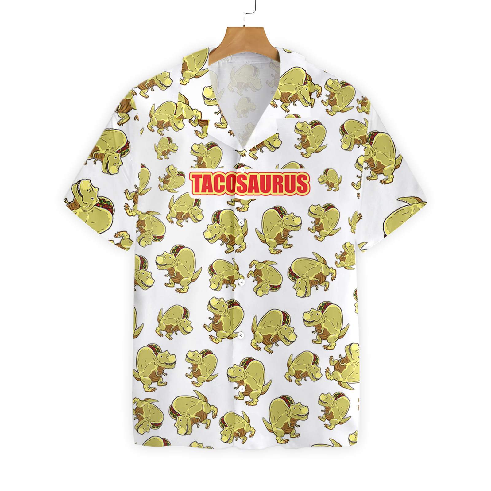 Dinosaur Hawaiian Shirt Adult Full Print Tacosaurus Ha28593