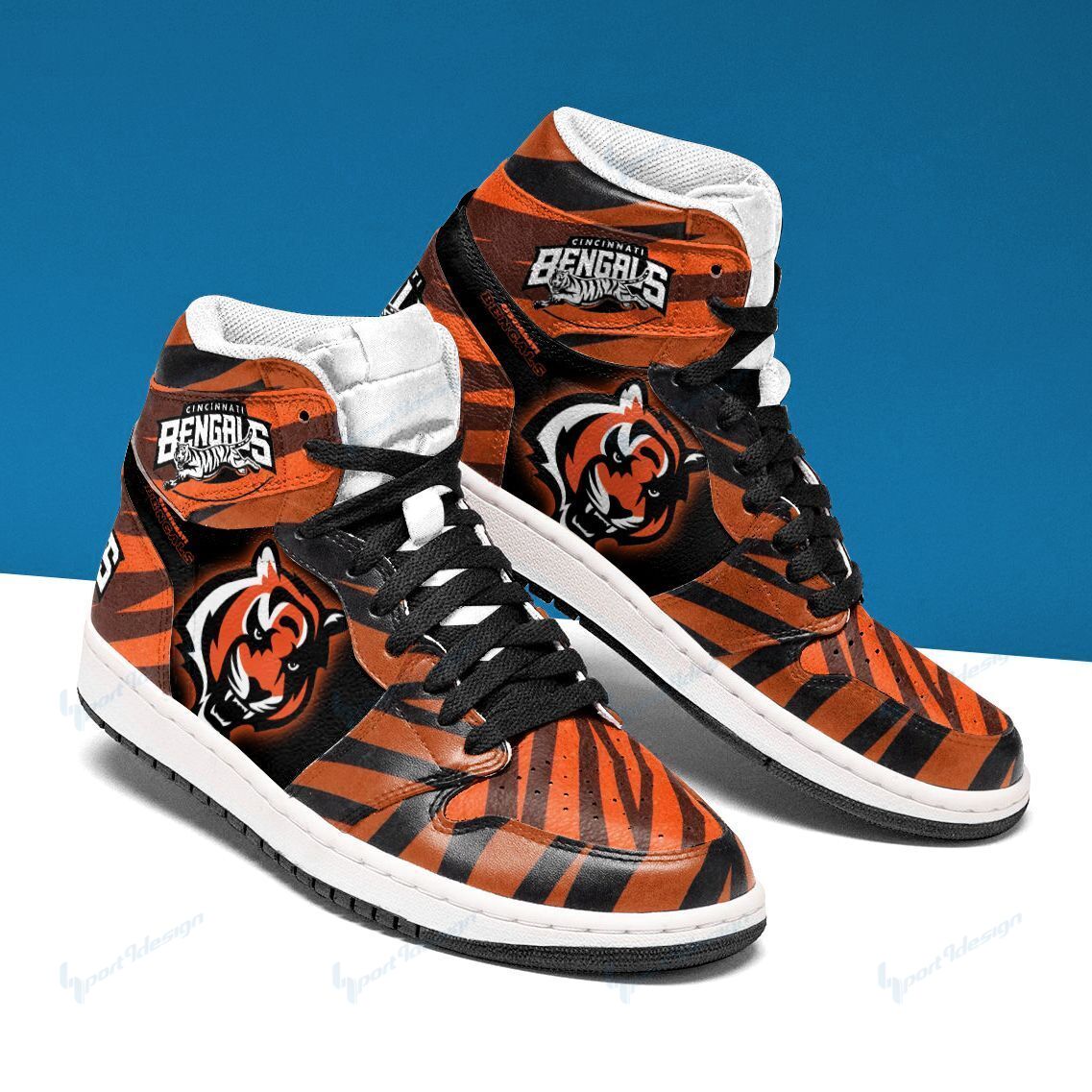 The  Cincinnati Bengals Custom Jshoes