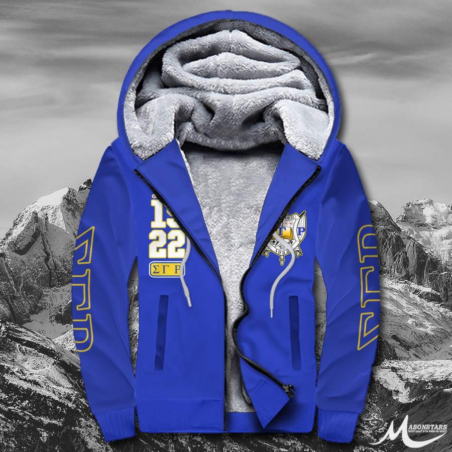 Sigma Gamma Rho Fleece Zip Hoodie 291020192