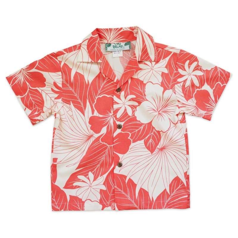 Haven Coral Hawaii Boy Shirt Ha88543