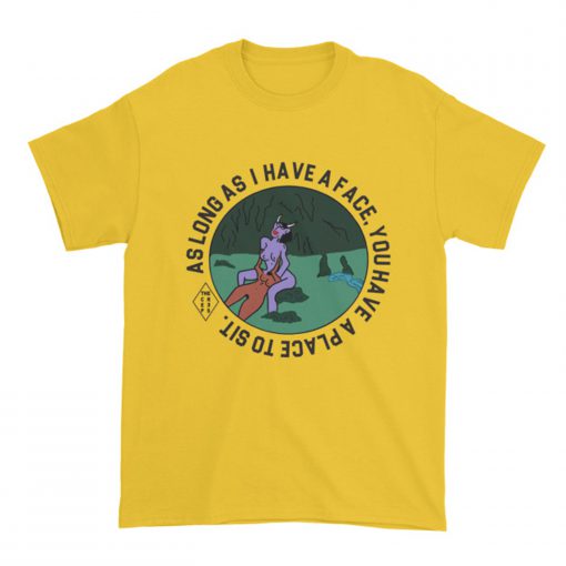 As Long As I Have A Face Quote Vintage T Shirt (Oztmu)