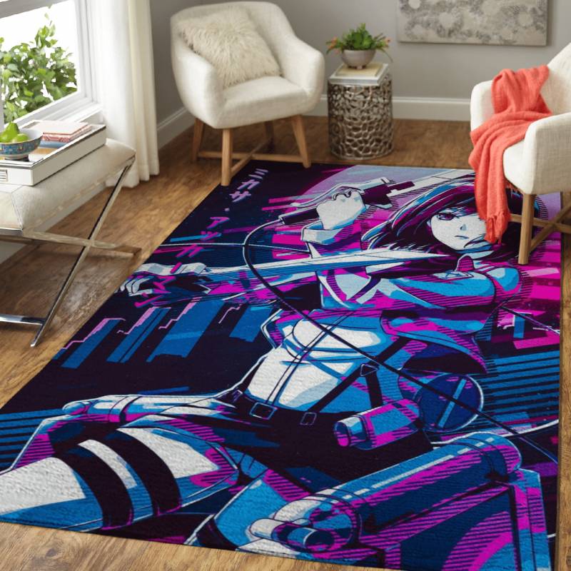 Mikasa Ackerman Anime And Manga Area Rug – Carpet